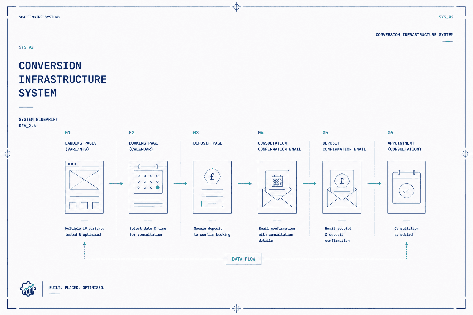 Conversion Sites — system blueprint